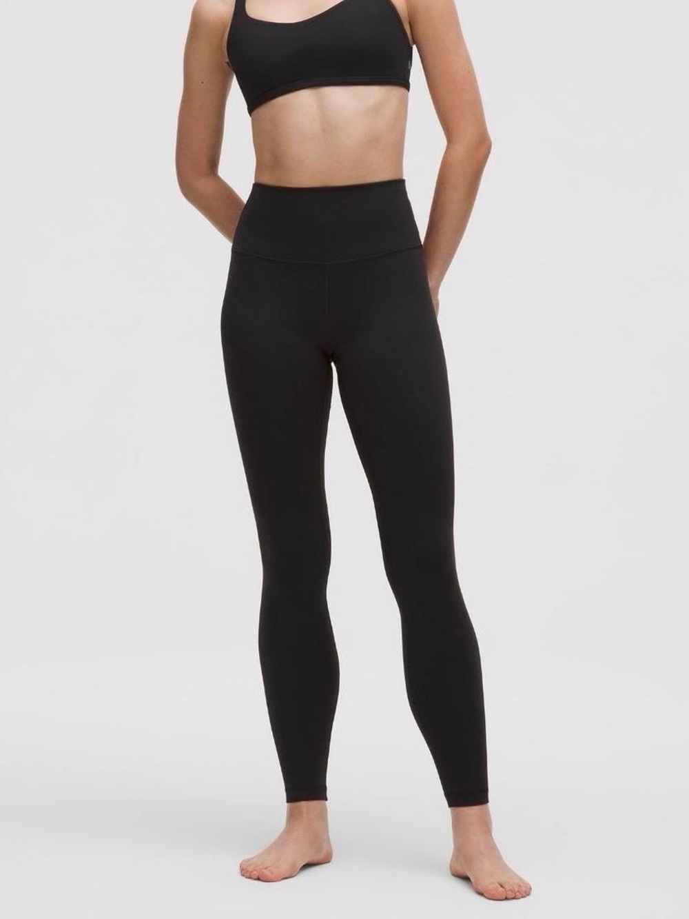 Brand New with Tags Lululemon Black Align Leggings Size 6 28”